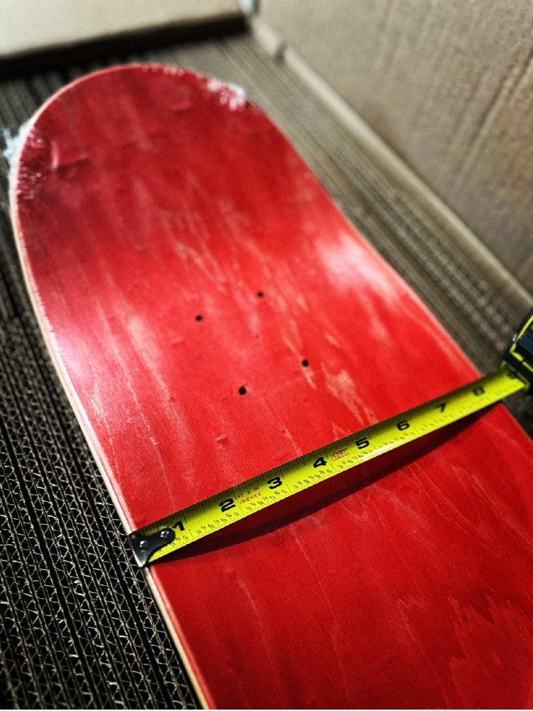 Skateboard Deck Size Guide